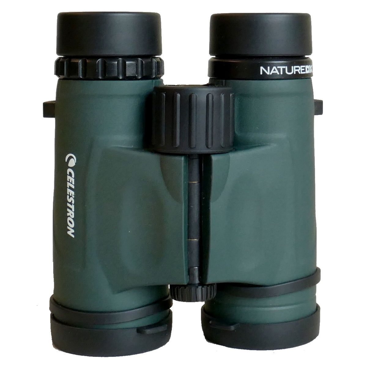 Green and black binoculars