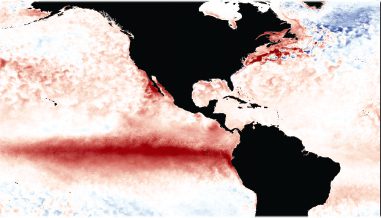 El Nino map