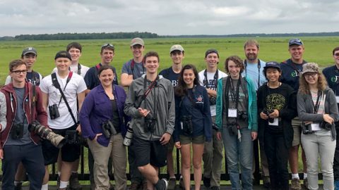 Young Birders Event 2017, photo by Ian Davies