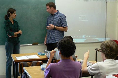 teachers in classroom