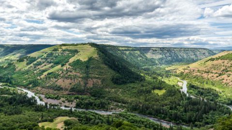 Klickitat River in south-central Washington. Photo by Doug Gorsline.